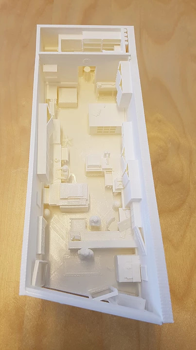 Feine Architekturmodelle in 3D nicht druckbar 3